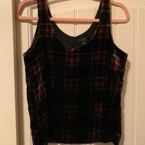 J. Crew plaid top